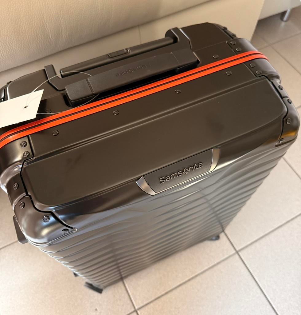 Samsonite handbagage valies alu 55cm NIEUW, Ophalen, Nieuw, Metaal