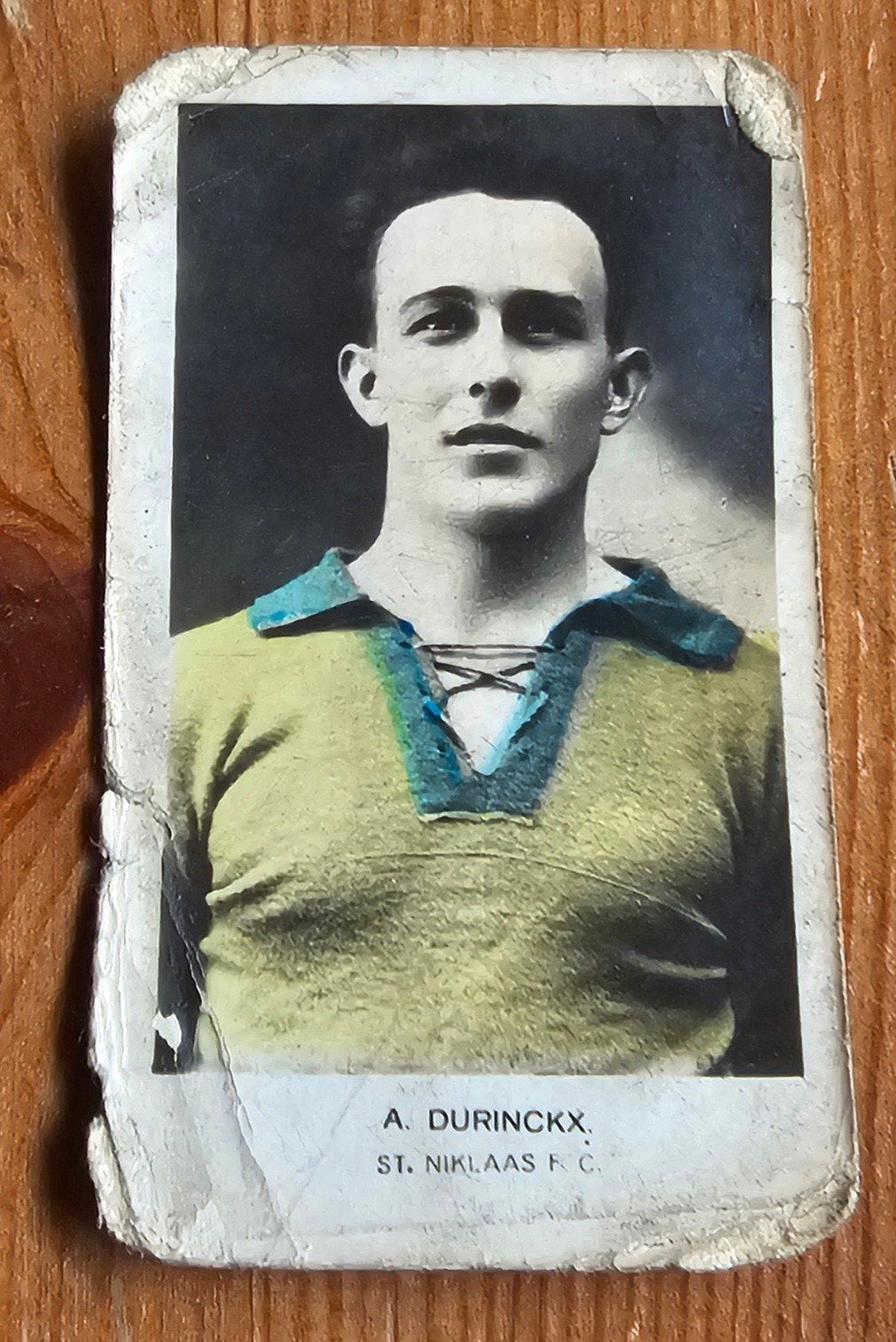 1932 Durinckx (pre panini) SK Sint Niklaas Chromo V, Ophalen of Verzenden, Gebruikt, Plaatje