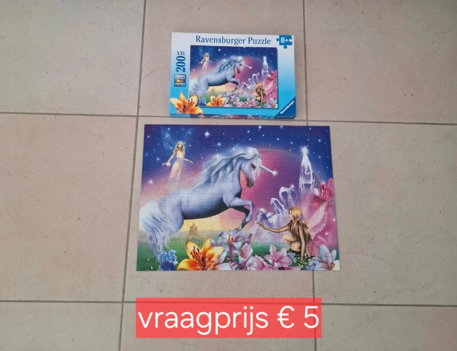 puzzel ravensburger, Hobby en Vrije tijd, Ophalen of Verzenden, Minder dan 500 stukjes, Zo goed als nieuw