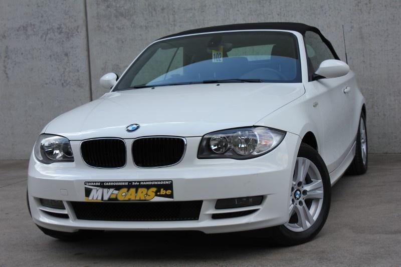 BMW 118i cabrio 1ste eigenaar, 1995 cc, Zwart, 4 cilinders, Cabriolet