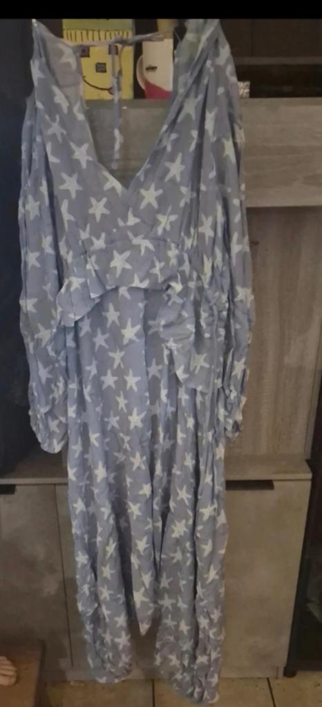 Kleed, Kleding | Dames, Grote Maten, Blauw, Jurk, Nieuw, Ophalen of Verzenden