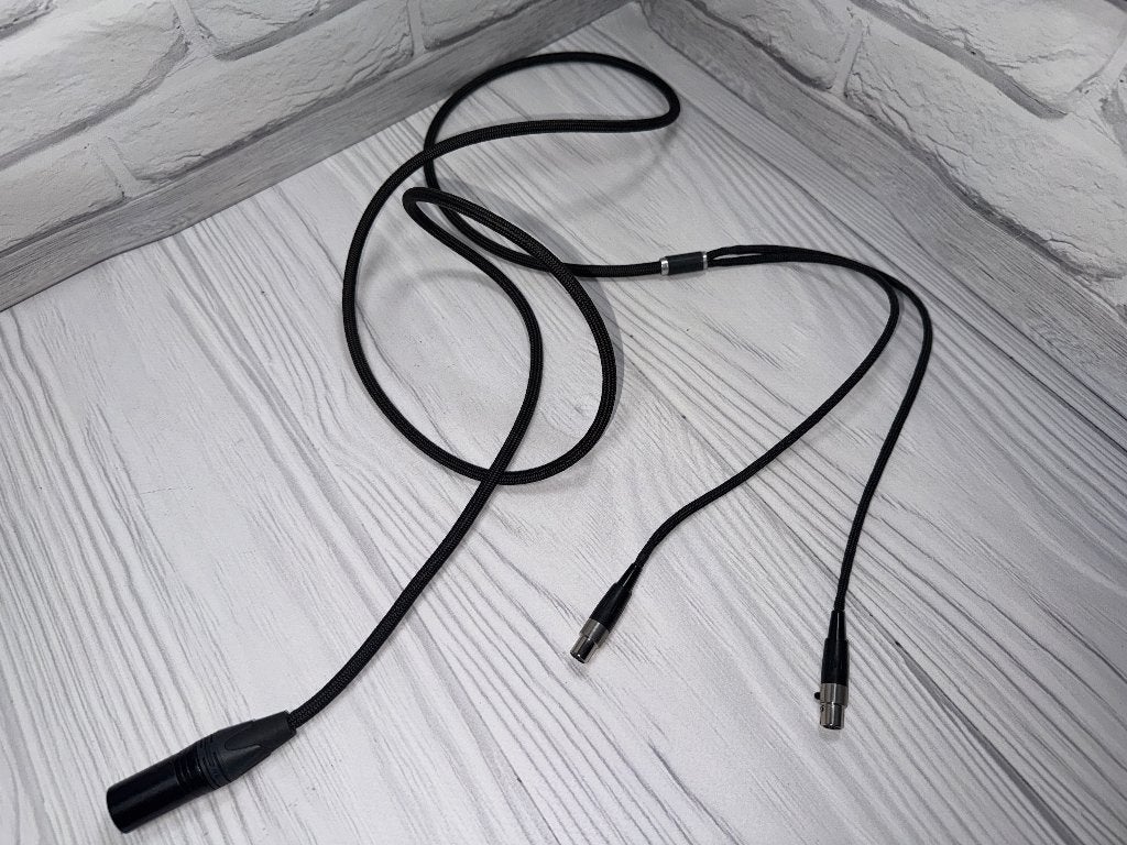 Hoofdtelefoonkabel mini-XLR naar XLR Audio Ninja Audeze, Enlèvement, Comme neuf, Moins de 2 mètres, Autres câbles