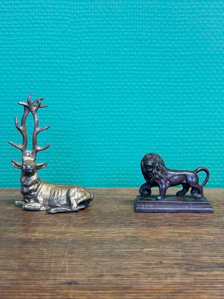 Antieke bronzen beeldjes dieren, Ophalen