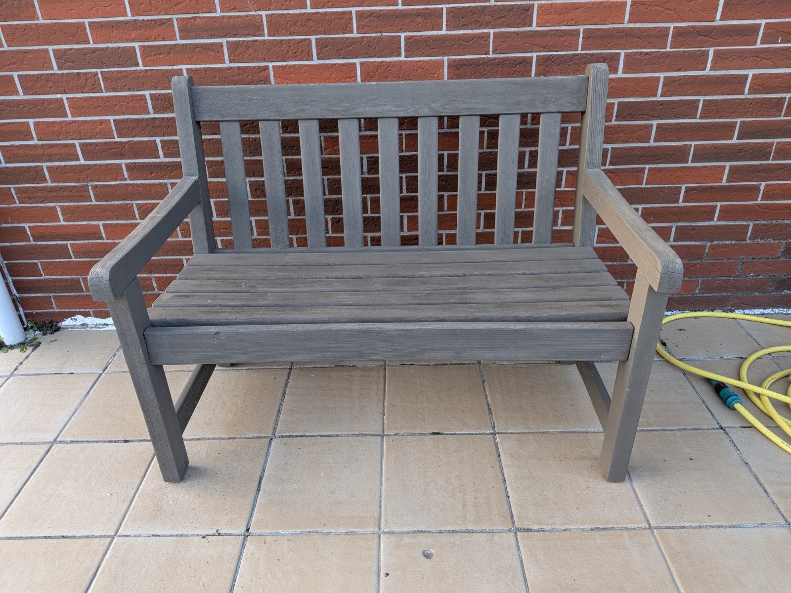 houten bank, Ophalen, Gebruikt, Hout