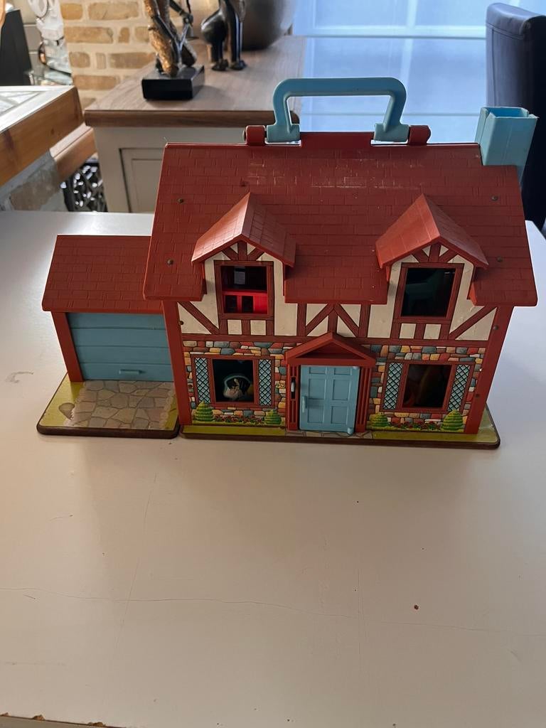 Vintage Fisher-Price Poppenhuis, Enlèvement, Utilisé, Maison de poupées