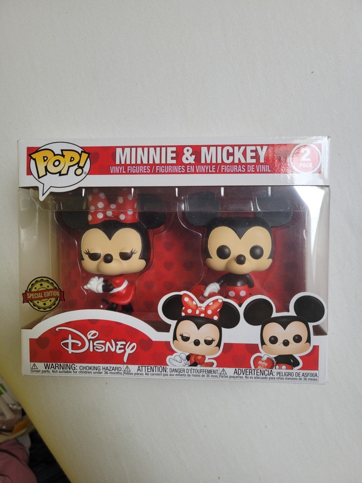 Funko Pop ! Pack spécial Disney Minnie et Mickey pour la Sai, Enlèvement ou Envoi, Neuf