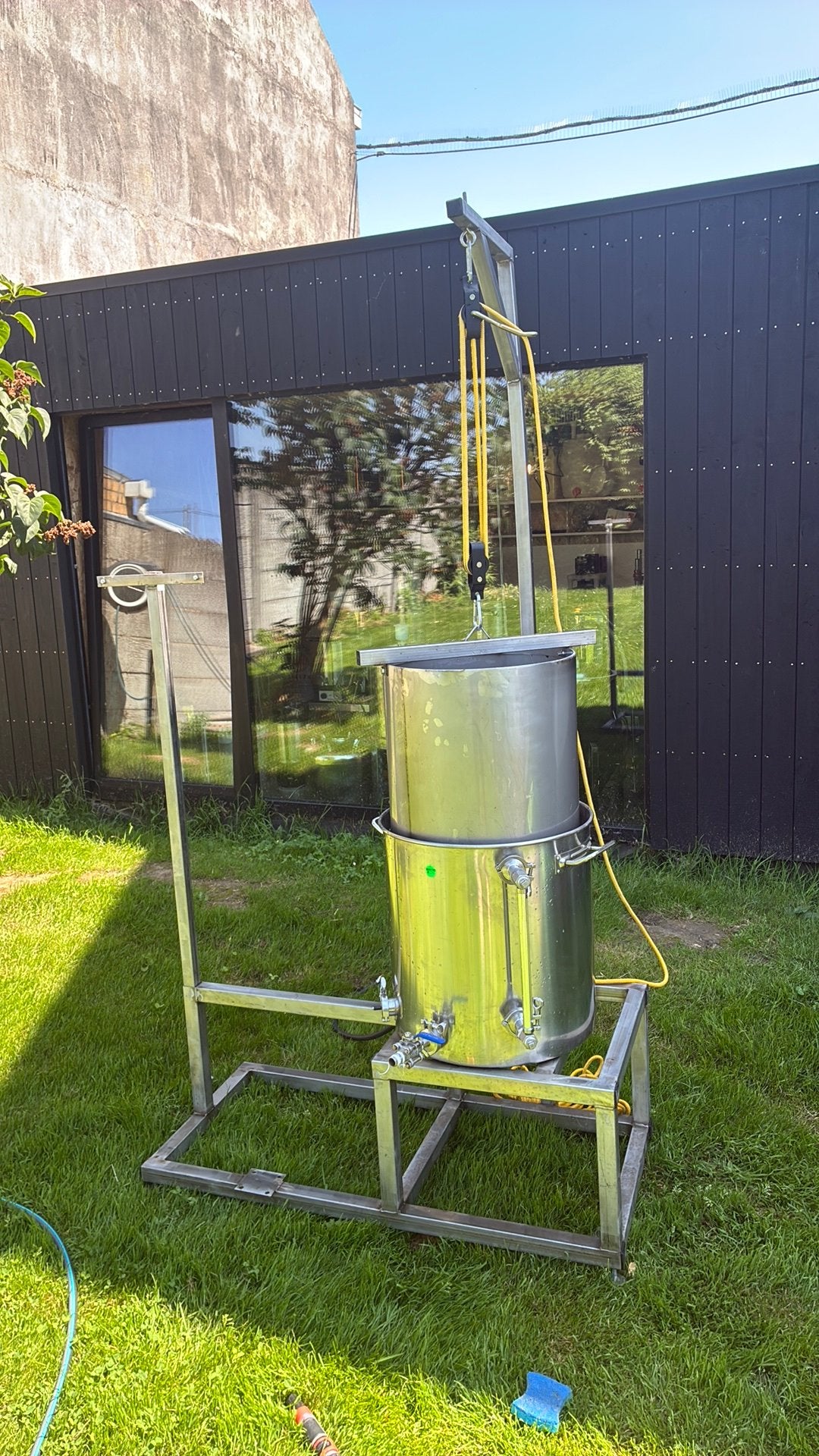 Brasserie semi professionel pour batch de 50L, Enlèvement, Comme neuf