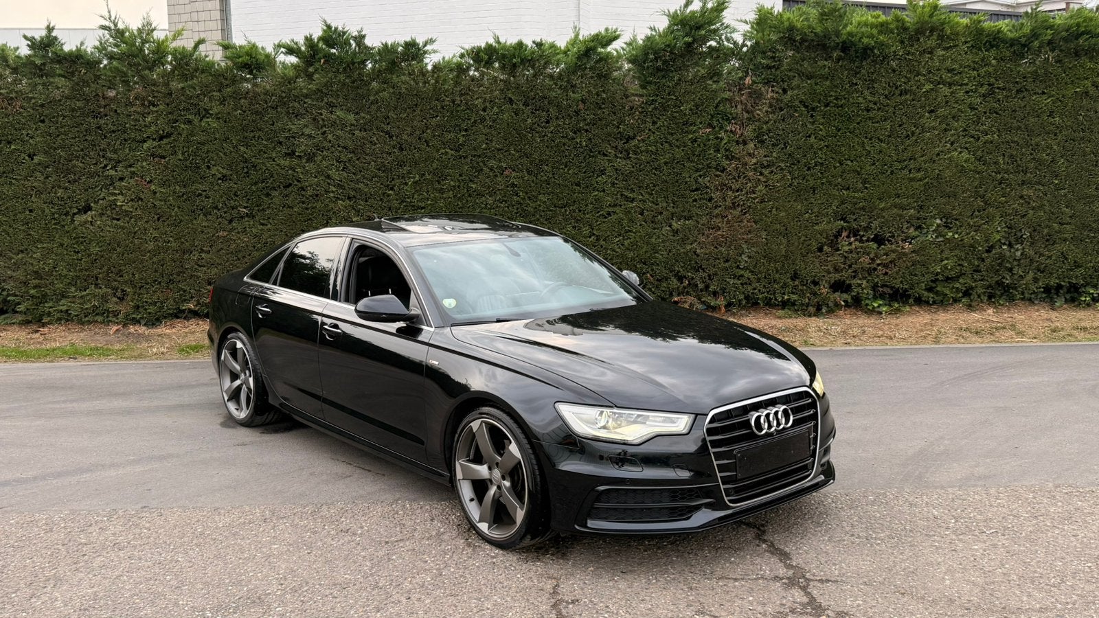 Audi a6 2.0 TDI automaat 3xS line, Auto's, Automaat, Euro 5, Zwart, Zwart