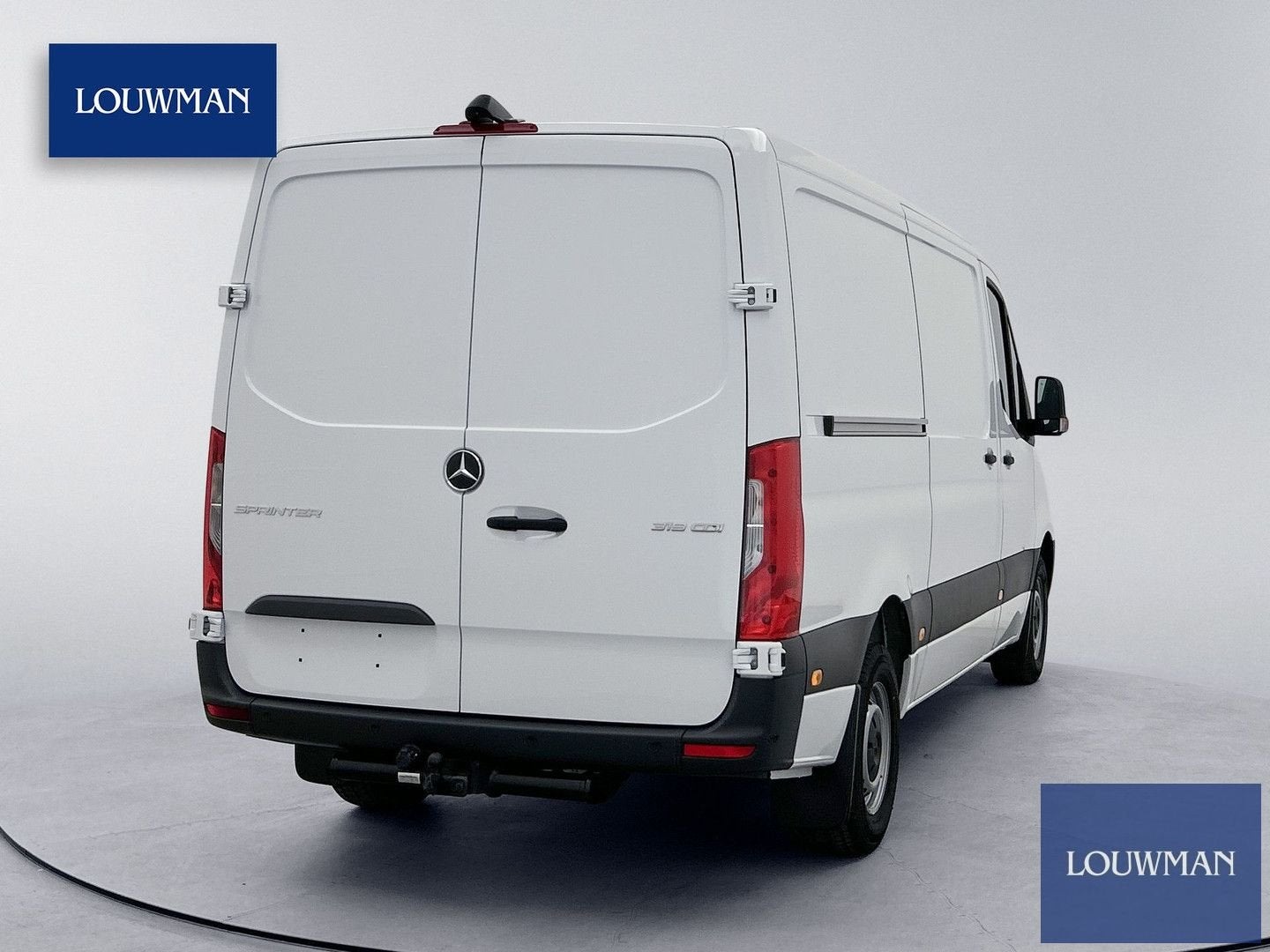 Mercedes-Benz Sprinter 319 1.9 CDI L2 Pro 3500kg Trekhaak Na, Automaat, Wit, Mercedes-Benz, Bedrijf