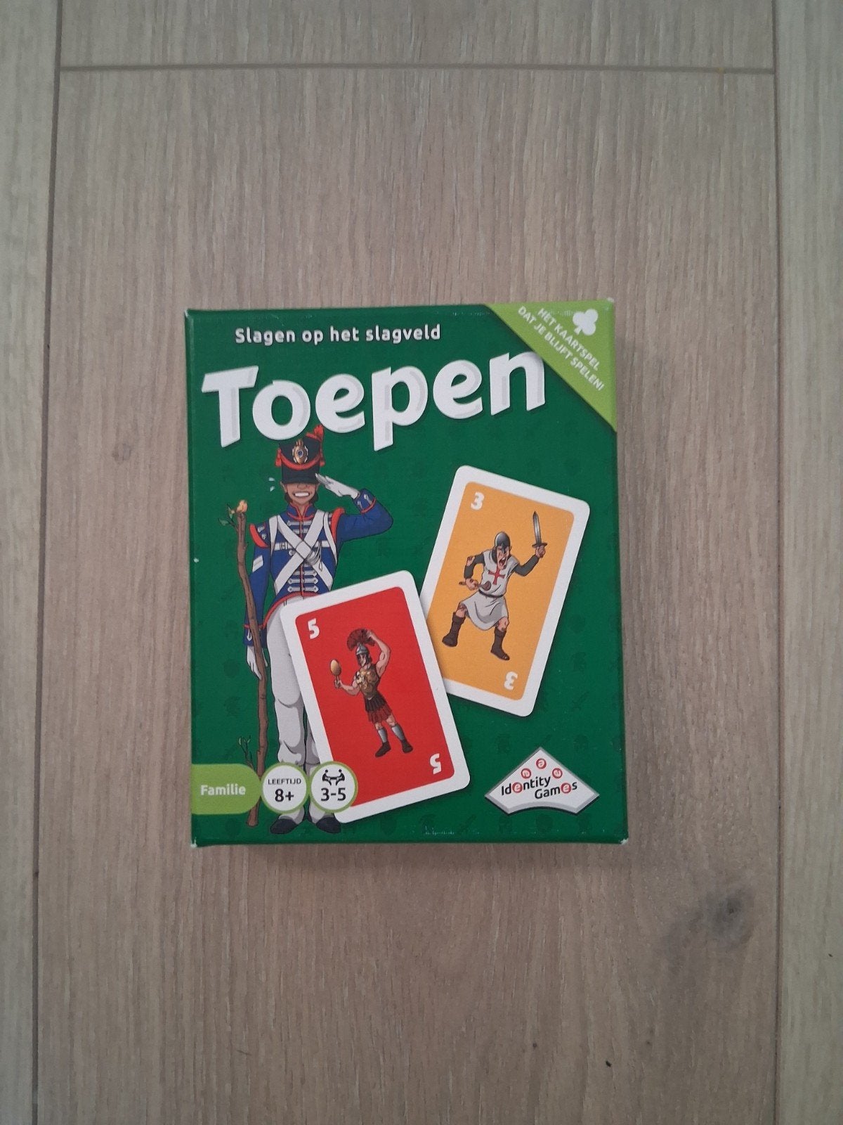 Toepen gezelschapsspel, Hobby en Vrije tijd, Gezelschapsspellen | Kaartspellen, Vijf spelers of meer, Ophalen, Zo goed als nieuw