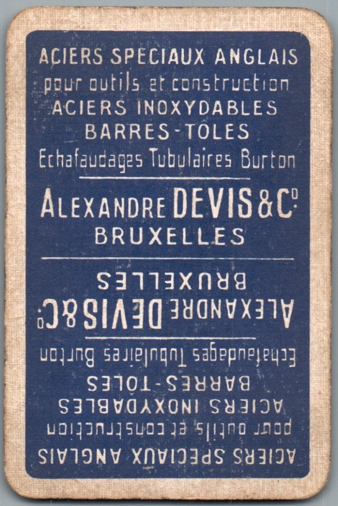speelkaart - LK16342 - Alexandre Devis, Brussel, Ophalen of Verzenden, Gebruikt, Speelkaart(en)