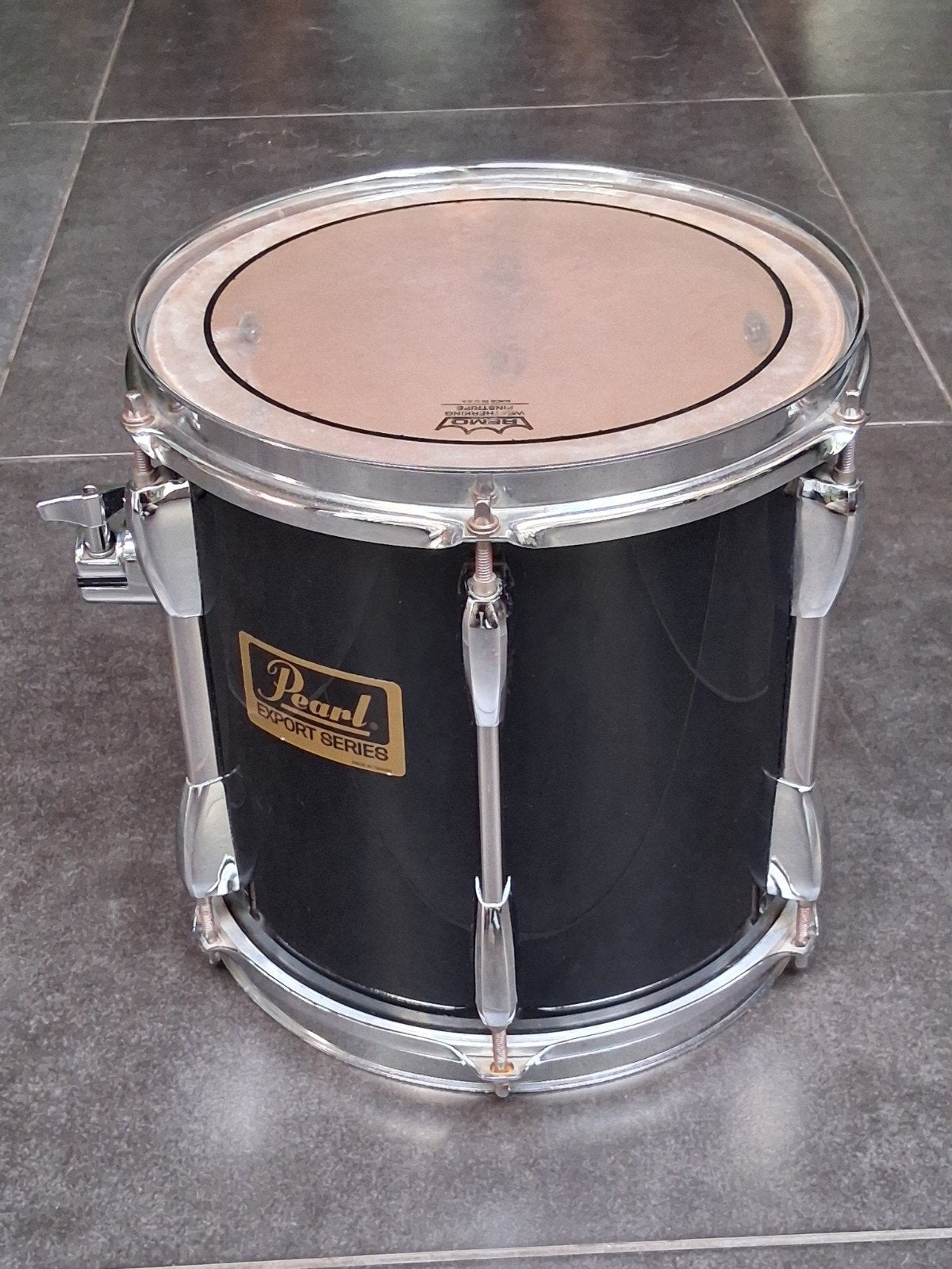 Pearl Export series Tom 10" / 10"
Color: Jet Black 
Earl "Go, Muziek en Instrumenten, Ophalen of Verzenden, Gebruikt, Trommel