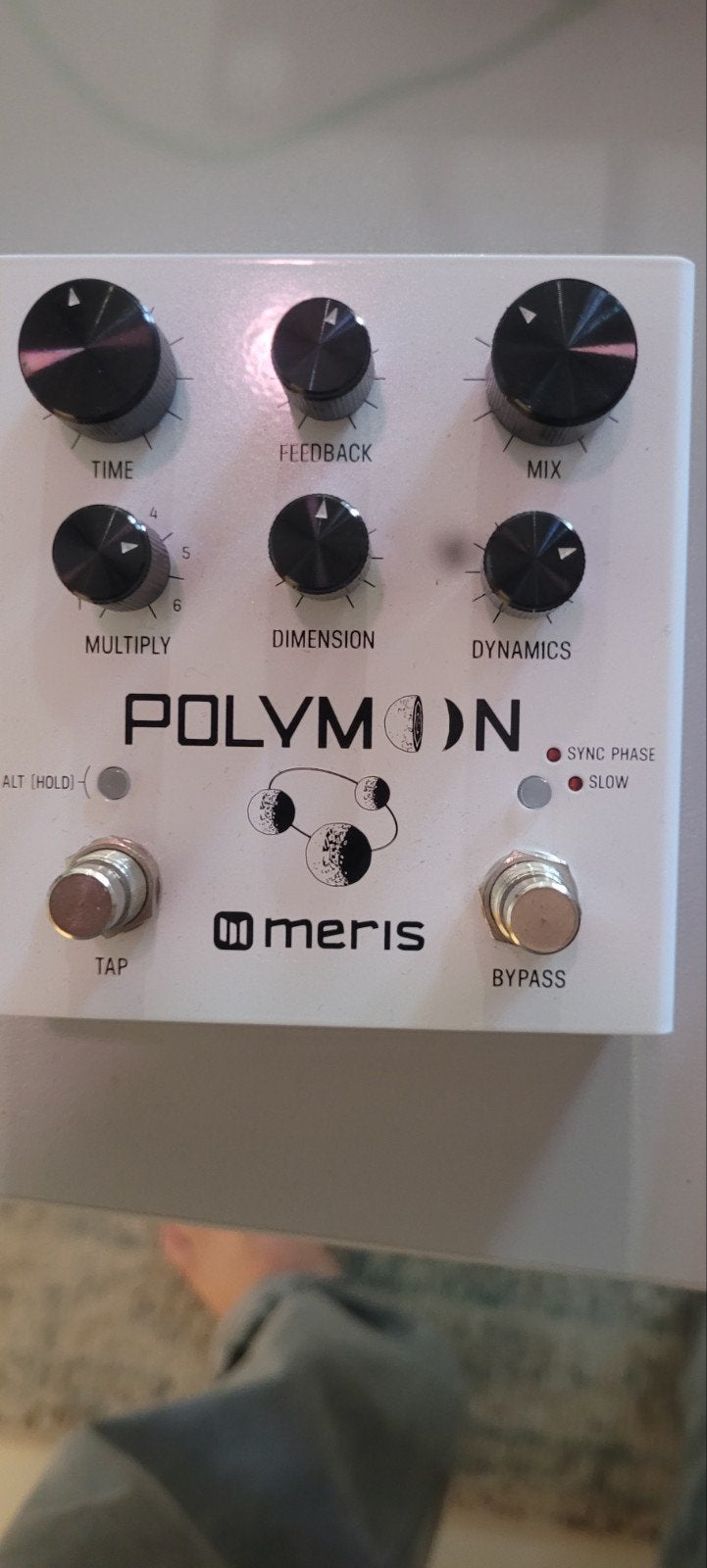Polymoon meris als nieuw in box, Musique & Instruments, Effets, Enlèvement ou Envoi