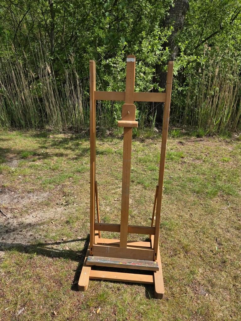Professionele Atelier Schildersezel – Massief Beukenhout, Ophalen of Verzenden, Ezel