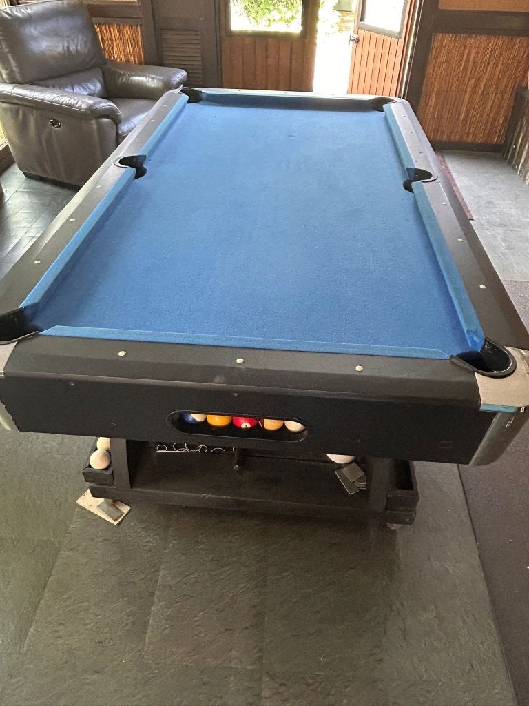 Pooltafel, Sport en Fitness, Biljarten en Poolen, Ophalen, Zo goed als nieuw, Pooltafel