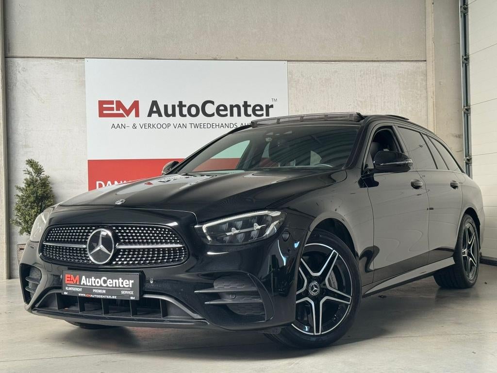 Mercedes E 300 DE PHEV AMG Night Ed. Pano-LED-C.Play-ACC-BTW, Automaat, Achterwielaandrijving, 143 kW, 4 cilinders