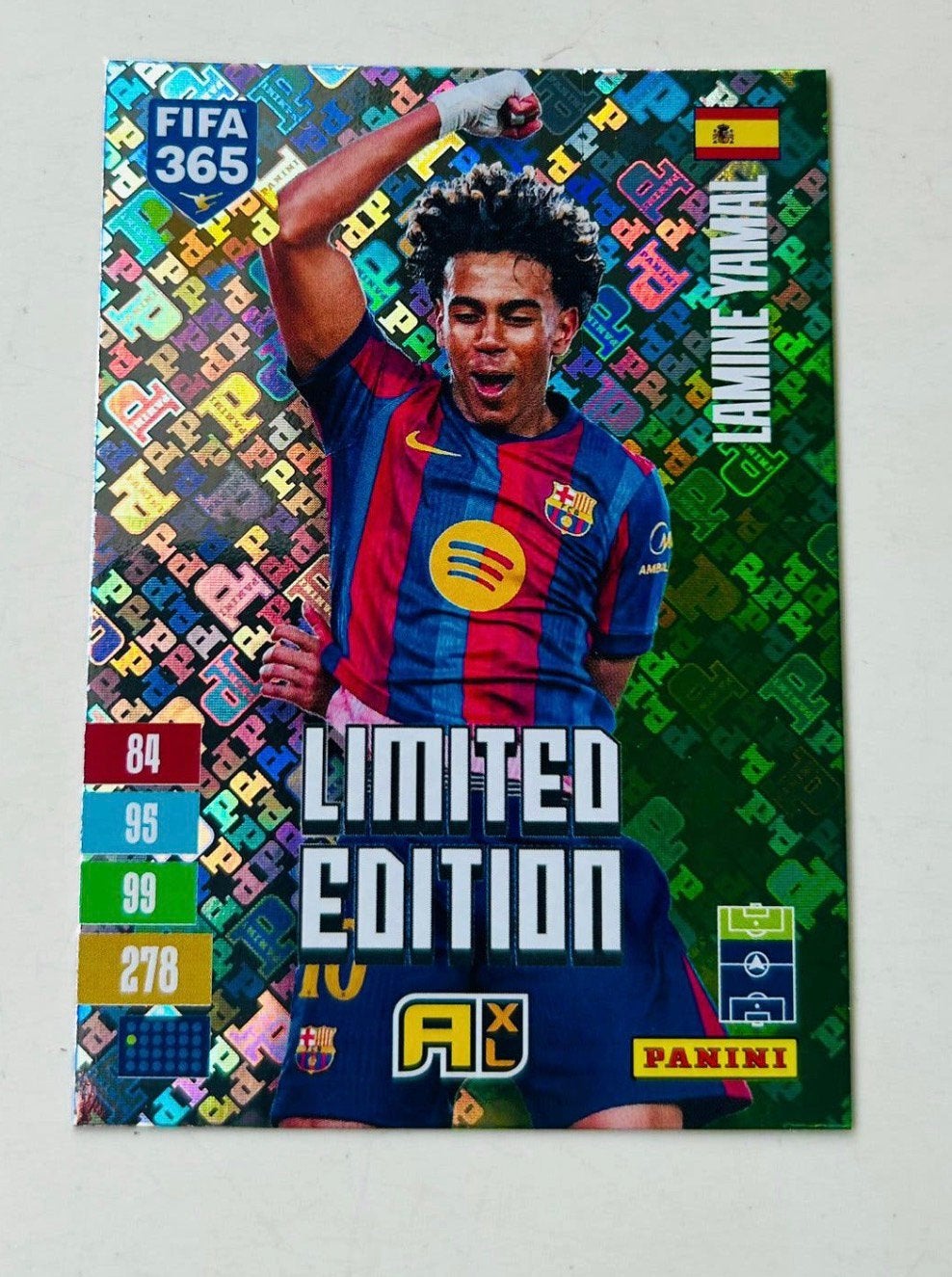 Carte exclusive Panini FIFA 365 Adrenalyn 2027 Yamal, Enlèvement ou Envoi, Neuf, Image
