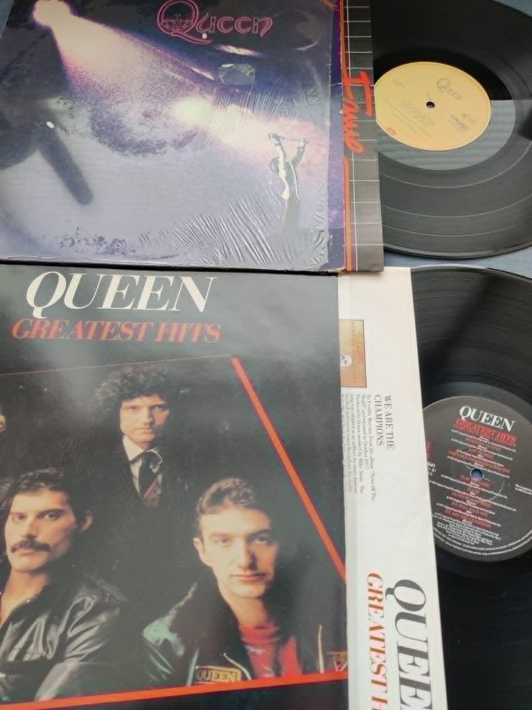 Queen (gr hits)+ YAX4623, 1973, 1A0381575011, emi, eec), CD & DVD, Vinyles | Hardrock & Metal, Enlèvement ou Envoi