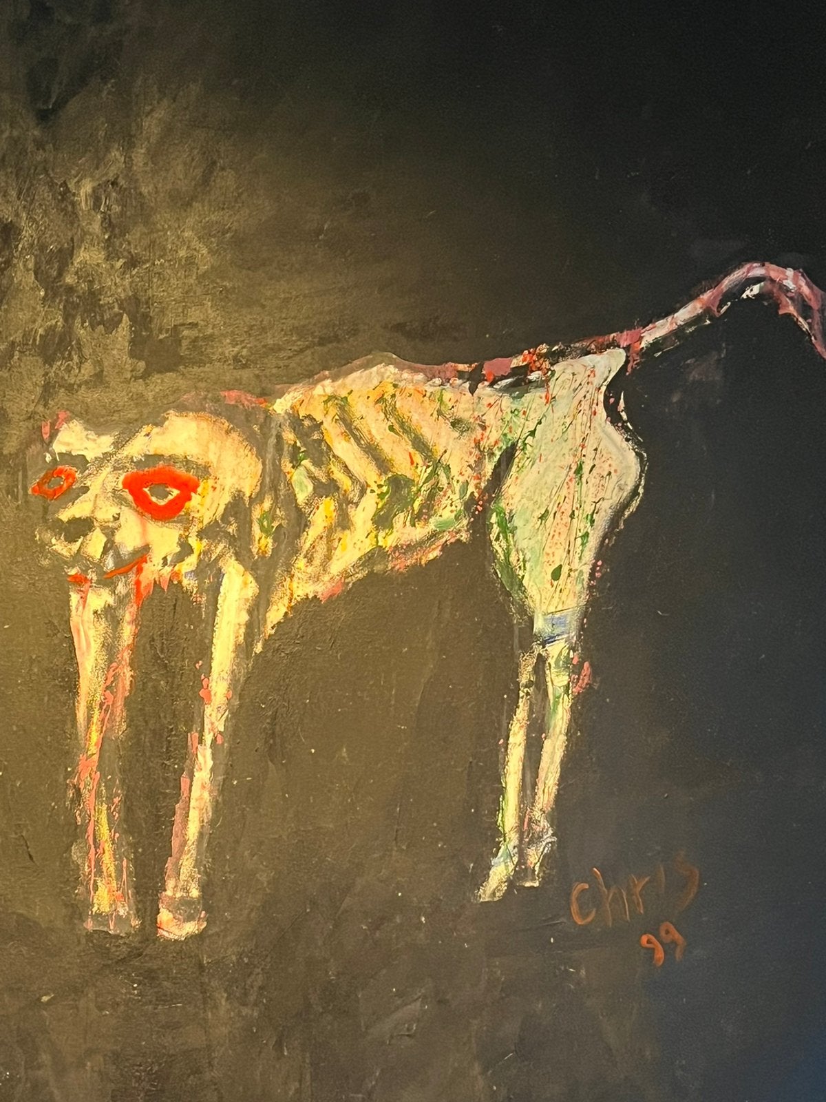 Schilderij op doek, Ophalen, Schilderij