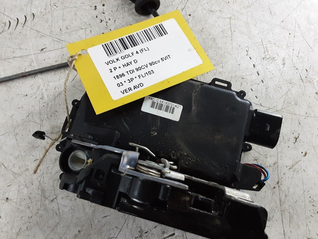 SERRURE DE PORTE AVANT DROITE Golf IV (1J1) (C6X1837014C), Autos : Pièces & Accessoires, Carrosserie & Tôlerie, Volkswagen, Mevr. I. Hauben