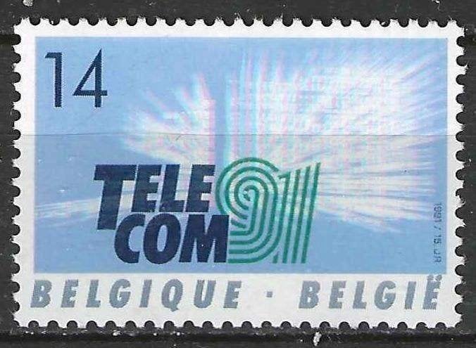 Belgique 1991 - Yvert/OBP 2427 - Telecom '91 à Genève (PF), Envoi, Non oblitéré, Neuf
