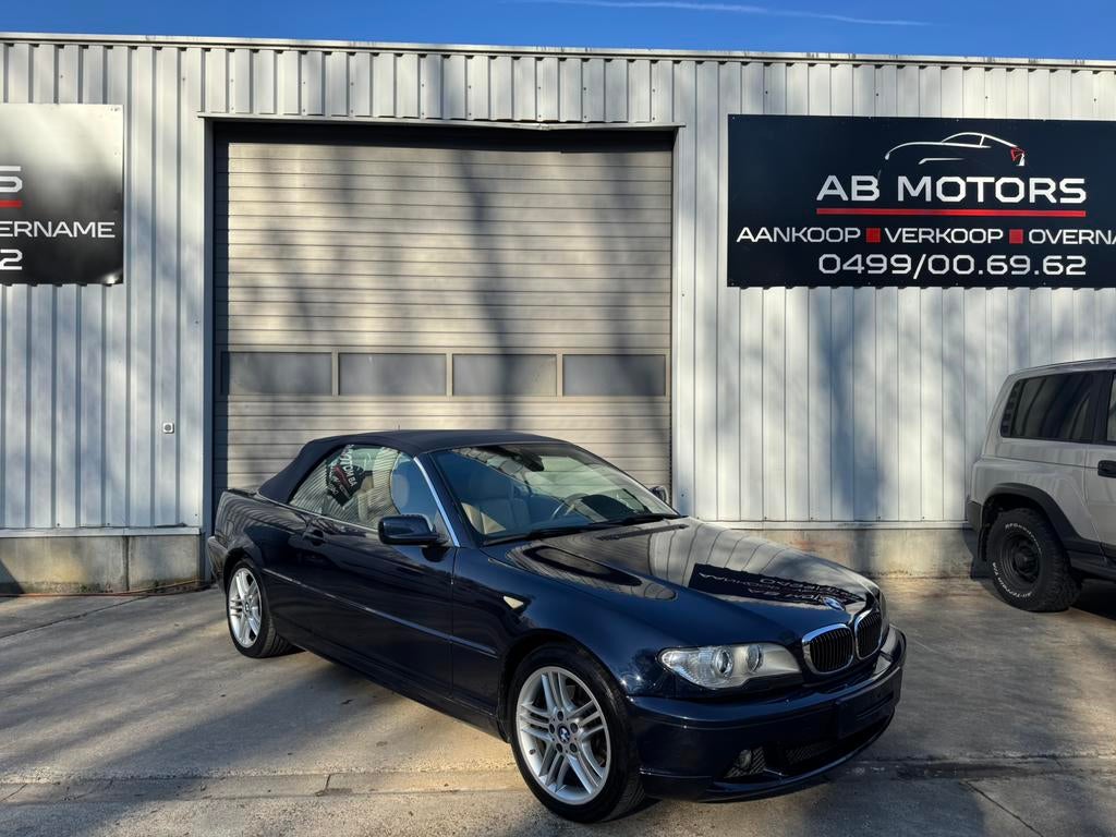 BMW 320CI Cabrio 2005 150.000 km Automaat xenon navi, Auto's, BMW, Automaat, Cabriolet, Leder, Bedrijf