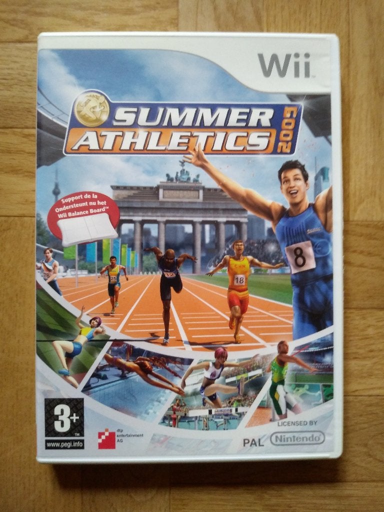 Summer Athletics 2009 voor Wii en Wii U, Games en Spelcomputers, Games | Nintendo Wii, Zo goed als nieuw, Sport, 3 spelers of meer