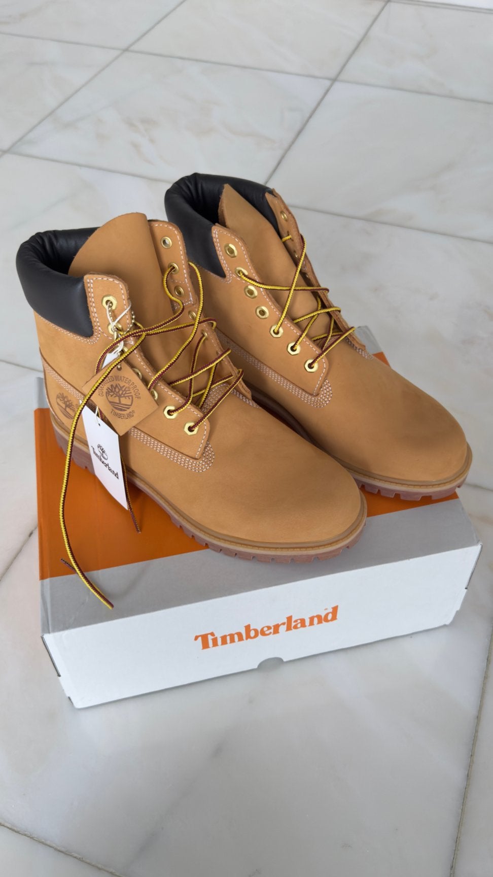 Bottes Timberland 6 pouces - Taille 44/44,5, Enlèvement ou Envoi, Comme neuf, Bottes