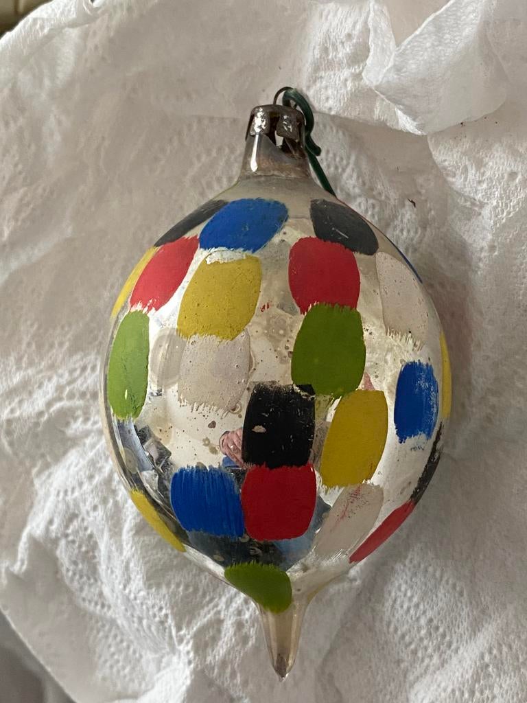 Ancienne boule de Noël, Lauscha?, Divers, Enlèvement ou Envoi, Comme neuf