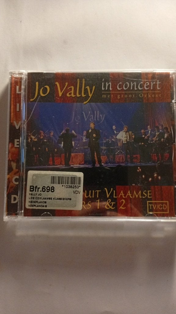 Jo Vally - In Concert Met Groot Orkest - Het Beste Uit, Ophalen of Verzenden, Gebruikt