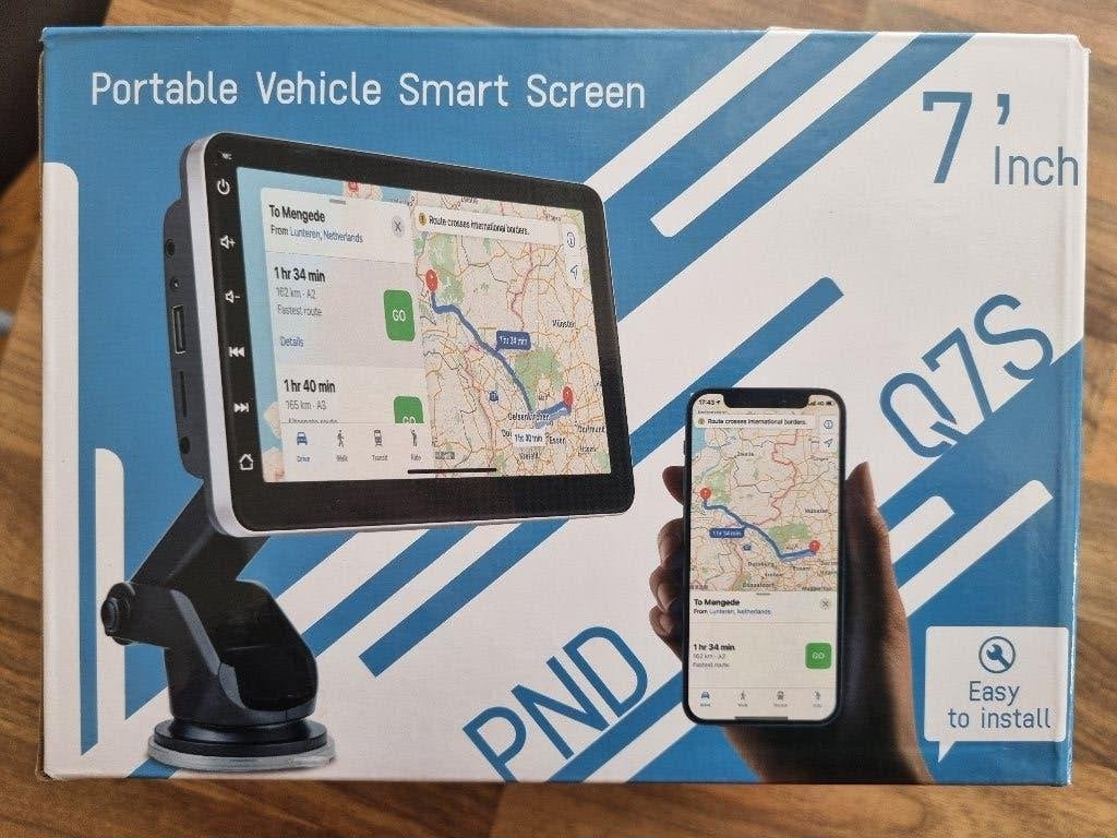 Carplay 7 inch, Auto diversen, Autoradio's, Ophalen, Zo goed als nieuw