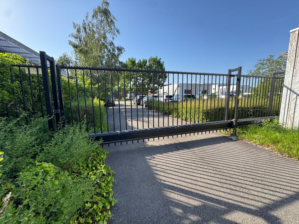Industriële schuifpoort HERAS – 5m x 2m, Tuin en Terras, Ophalen, Gebruikt, Overige materialen, Overige typen