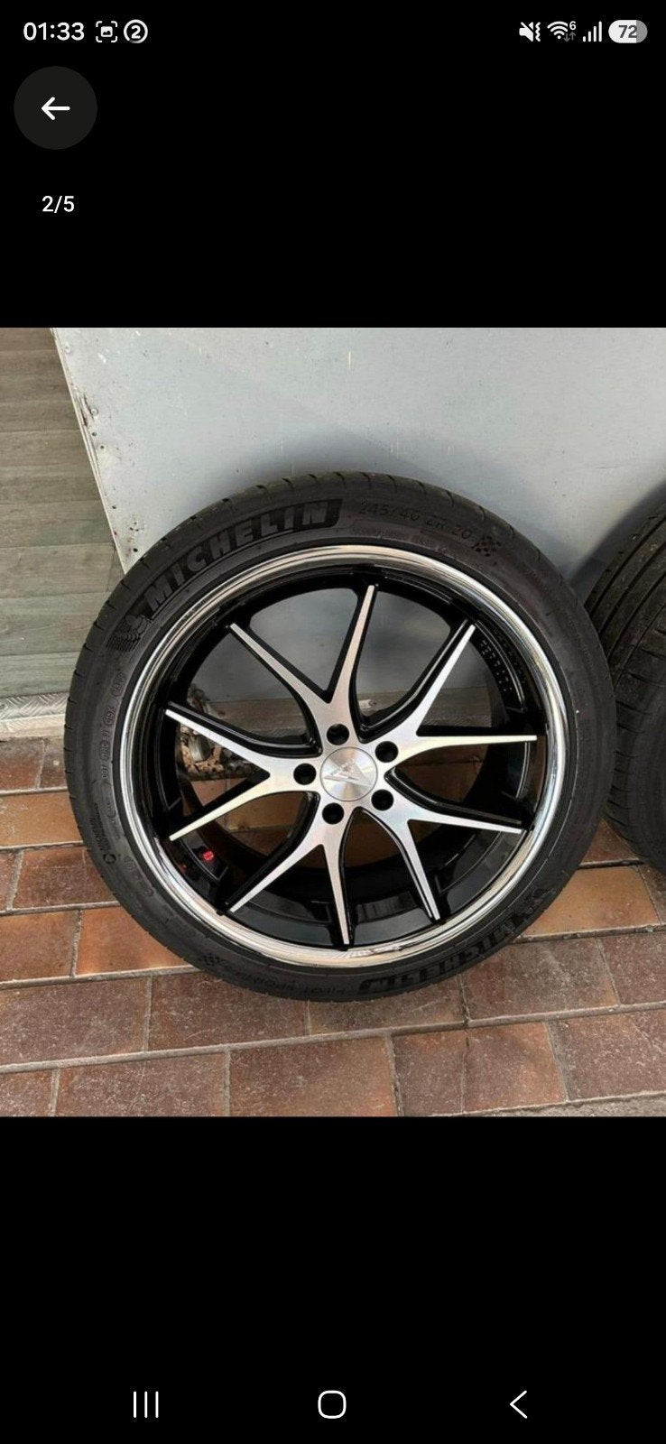 Vito v klasse velgen Ferrada FR2 met Michelin 4s banden, Ophalen, Band(en)