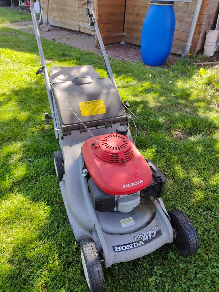 Honda hrb475 c grasmaaier, Ophalen