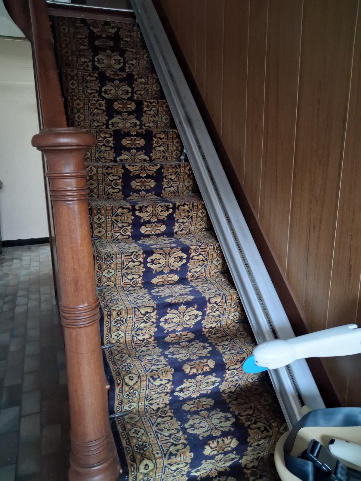 gratis traploper, Ophalen