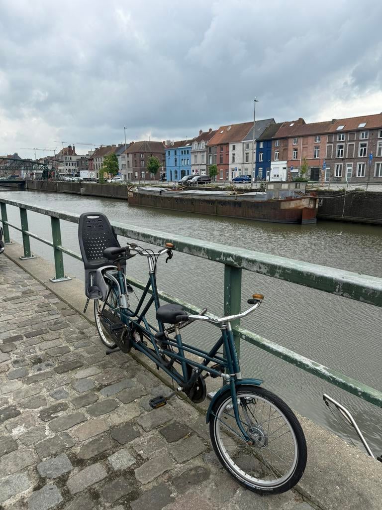 Tendemfiets, Fietsen en Brommers, Ophalen, Zo goed als nieuw