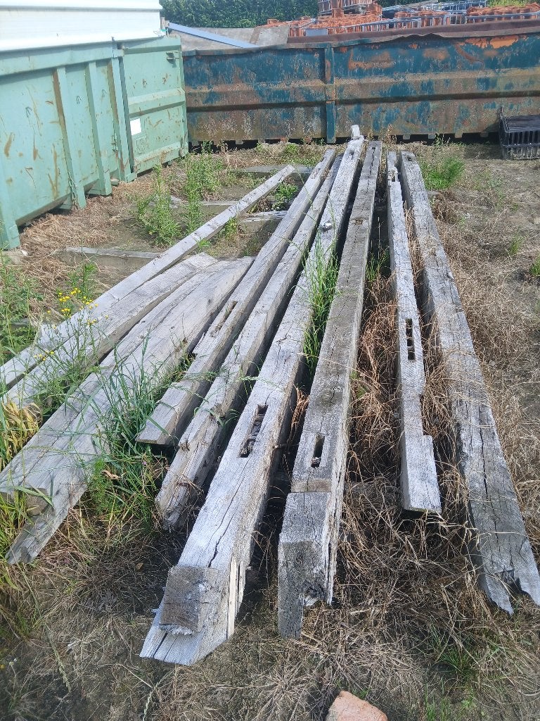 Houten balken, Ophalen of Verzenden, Eiken