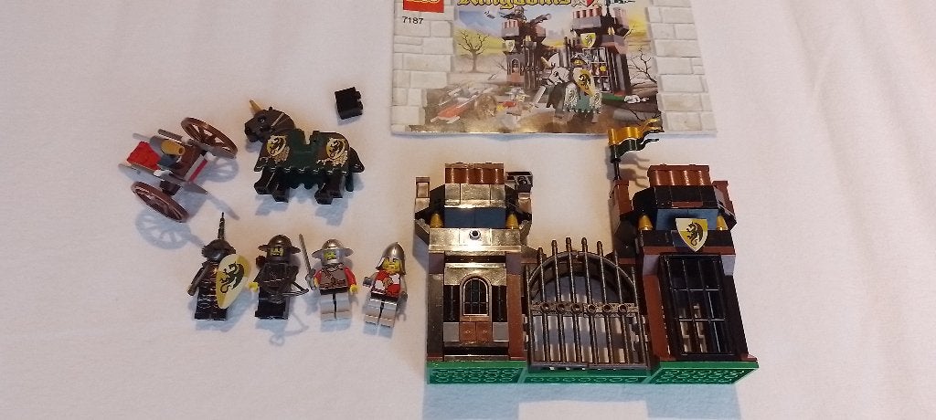 lego 7187, Lego, Ophalen of Verzenden, Zo goed als nieuw, Compleet