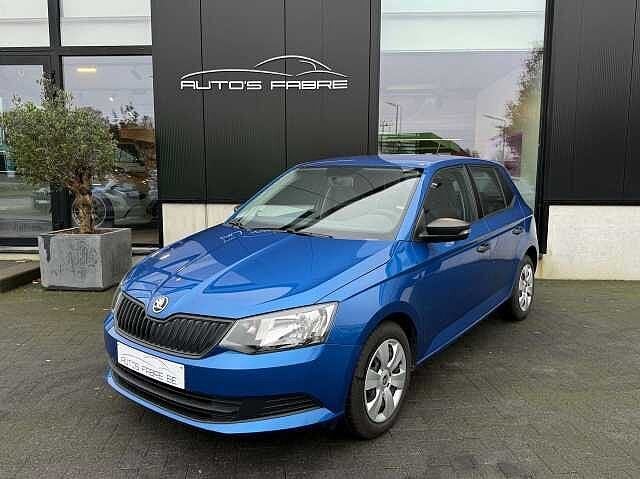 SKODA Fabia 1.0 ni Benzine, Auto's, 59 pk, Blauw, Bedrijf, 43 kW