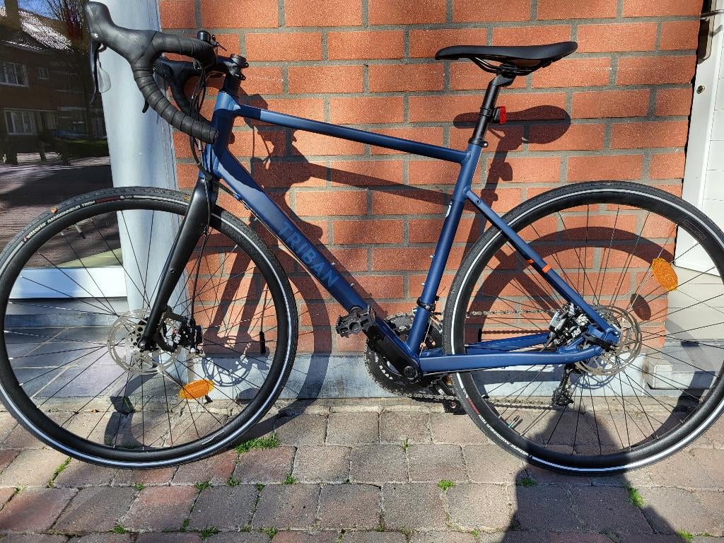 Triban racefiets RC520 Microshift 10V, 28 inch, 49 tot 53 cm, Zo goed als nieuw, 15 tot 20 versnellingen
