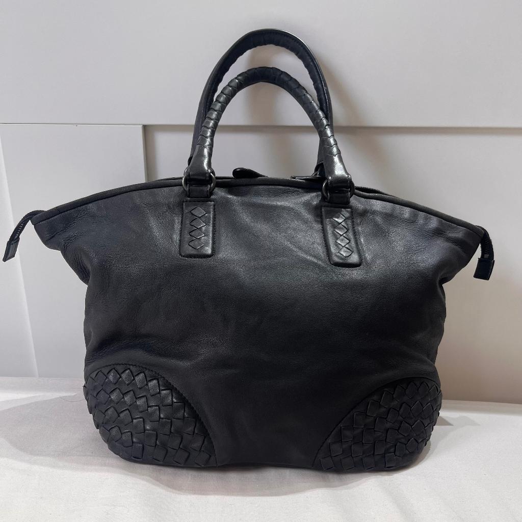 Bottega Veneta vintage tas, Handtassen en Accessoires, Tassen | Damestassen, Ophalen of Verzenden, Gebruikt, Zwart, Handtas