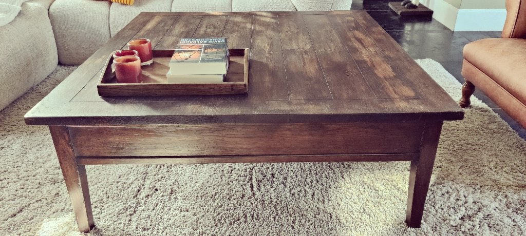 Salontafel, Ophalen, Donker bruin, Zo goed als nieuw, 5 – 50