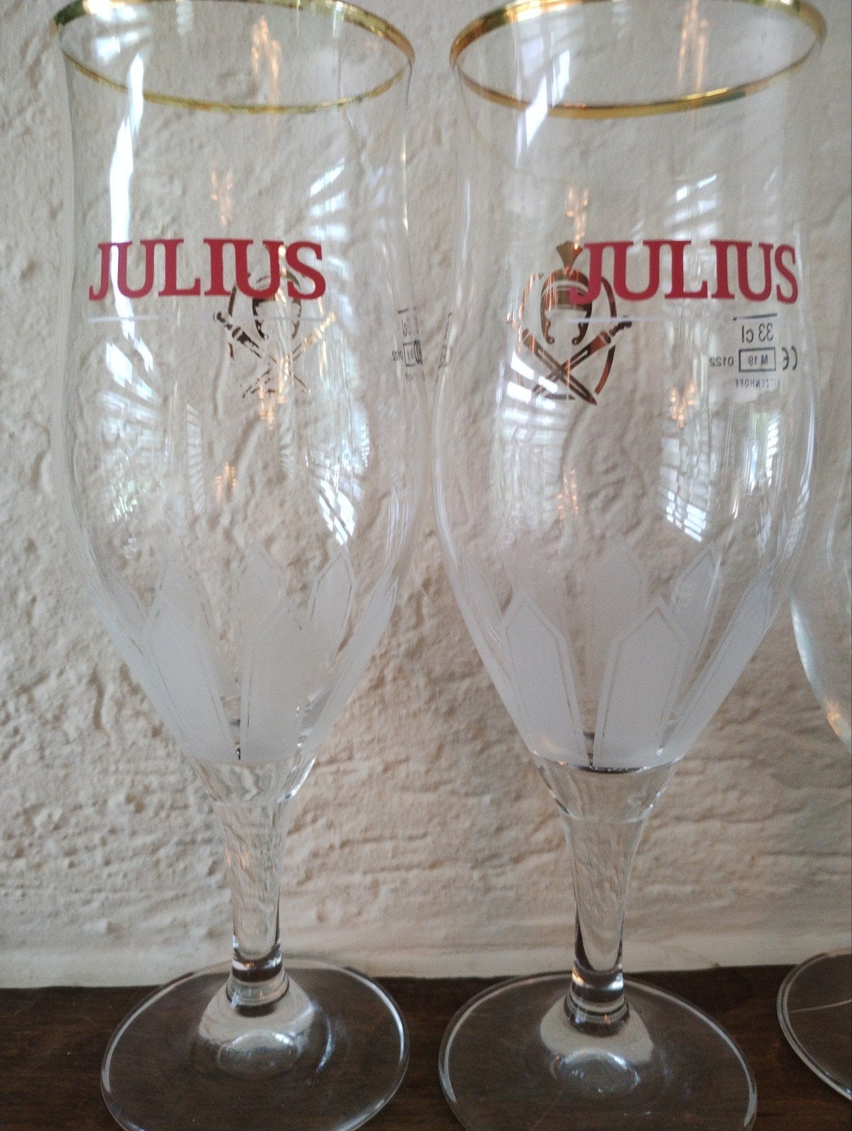 Set de deux verres Julius 33 cl, Collections, Enlèvement