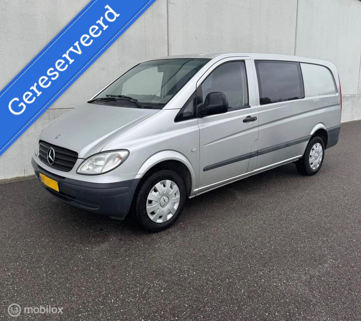 Mercedes Vito 109 CDI 320 DUBBELE CABINE NAP APK 30/05/27, Auto's, 4 deurs, Stof, 4 cilinders, Mercedes-Benz