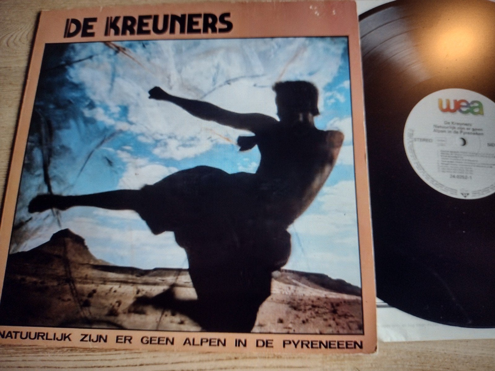BELPOP LP: DE KREUNERS: NATUURLIJK ZIJN ER GEEN ALPEN 1983, Cd's en Dvd's, LP, Gebruikt, Pop, 12 inch
