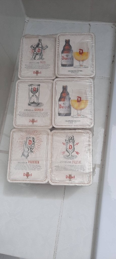 Duvel bierviltjes, Ophalen of Verzenden, Nieuw, Viltje(s), Duvel