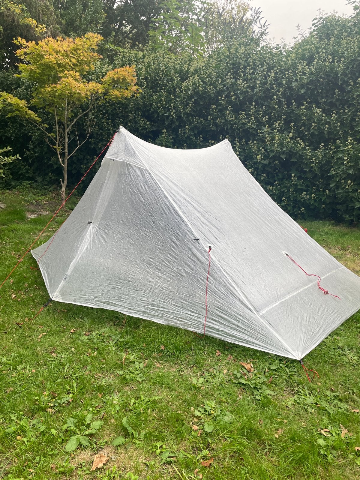 Bonfus Duos DCF trekkingpole tent, Ophalen of Verzenden, Zo goed als nieuw, Tot en met 2