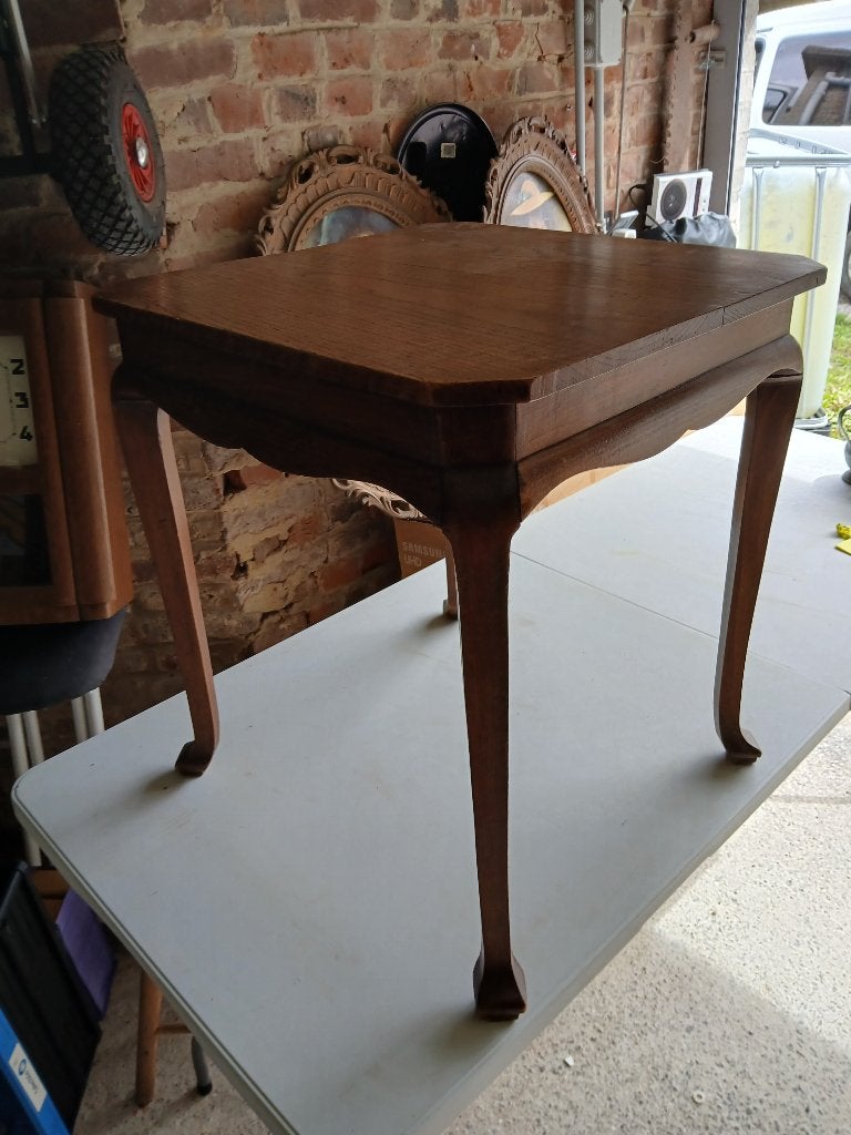 Table, Maison & Meubles, Enlèvement ou Envoi, 50 à 100 cm, Carré, Utilisé