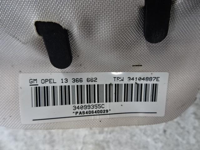 AIRBAG PASSAGER Opel Corsa D (01-2006/12-2014) (13366662), Utilisé, Opel