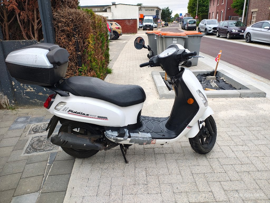 Sym Fiddle 2 A classe 45km/h, Fietsen en Brommers, Ophalen, Gebruikt, Klasse A (25 km/u), Benzine